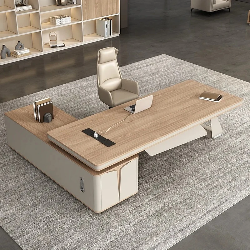 Manager Wood Executive Office Desk Designer Strong Computer Standing Office Desks Modern Luxury Furniture