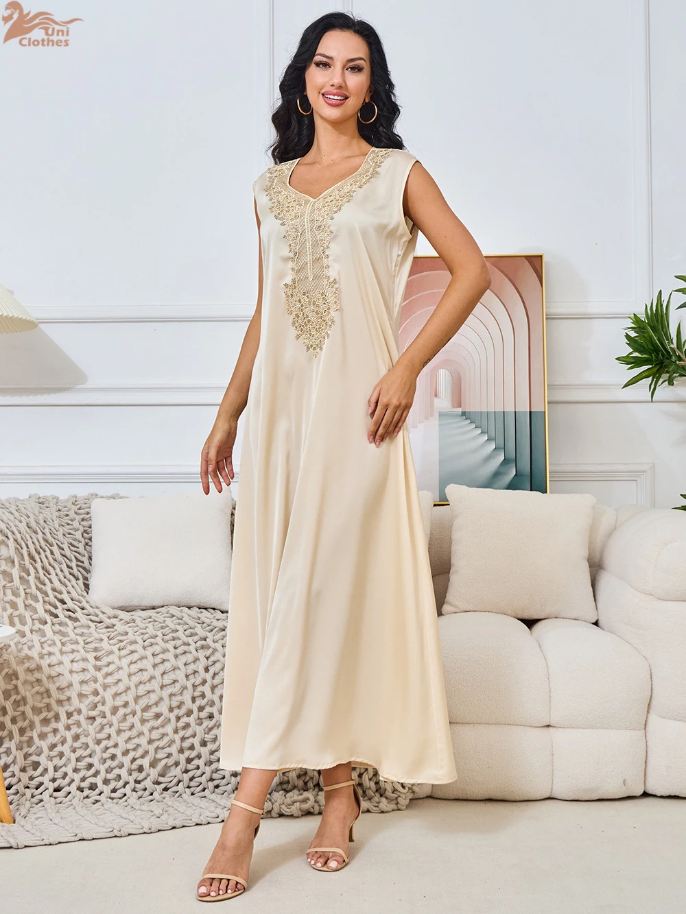 

Dresses 2 Piece Sets Muslim Women Party Open Abaya Morocco Beading Sashes Jalabiya Ramadan Vestidos Kaftan Cardigan Robe Suit