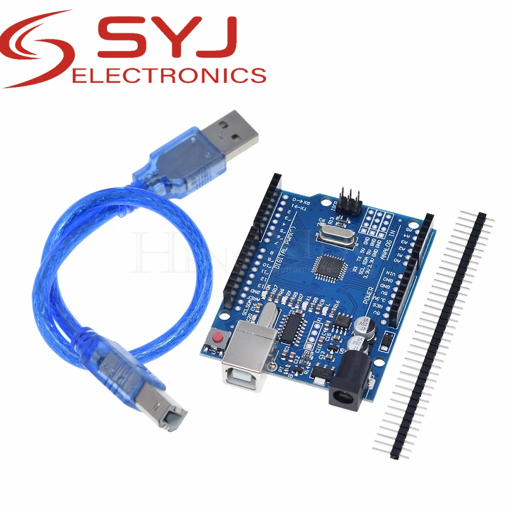 

1piece Suitable for UNO R3 improved version CH340G MEGA328P UNO development board module configuration