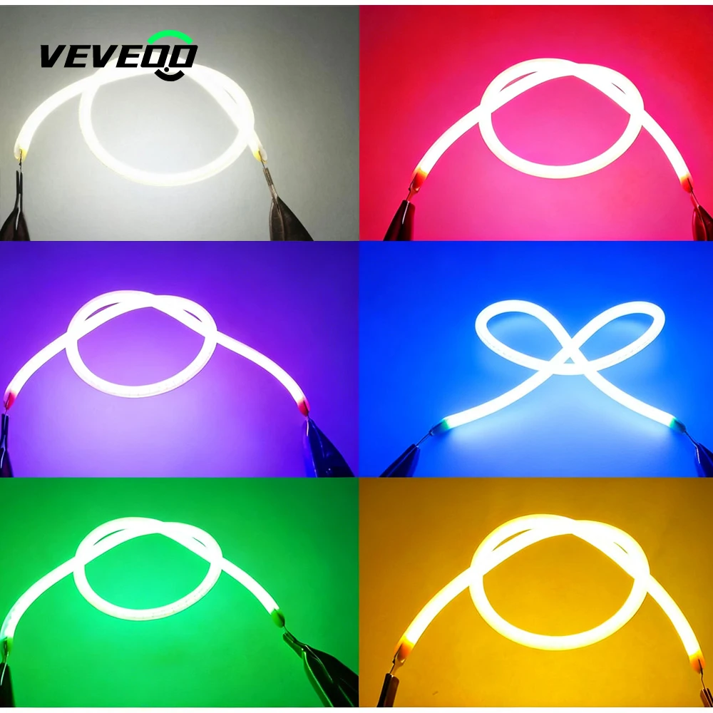 DC3V LED Flexible Filament Soft Silament Edison Bulb Parts DIY Diodes for Handmade Vintage Lamp Wedding Halloween Decoration