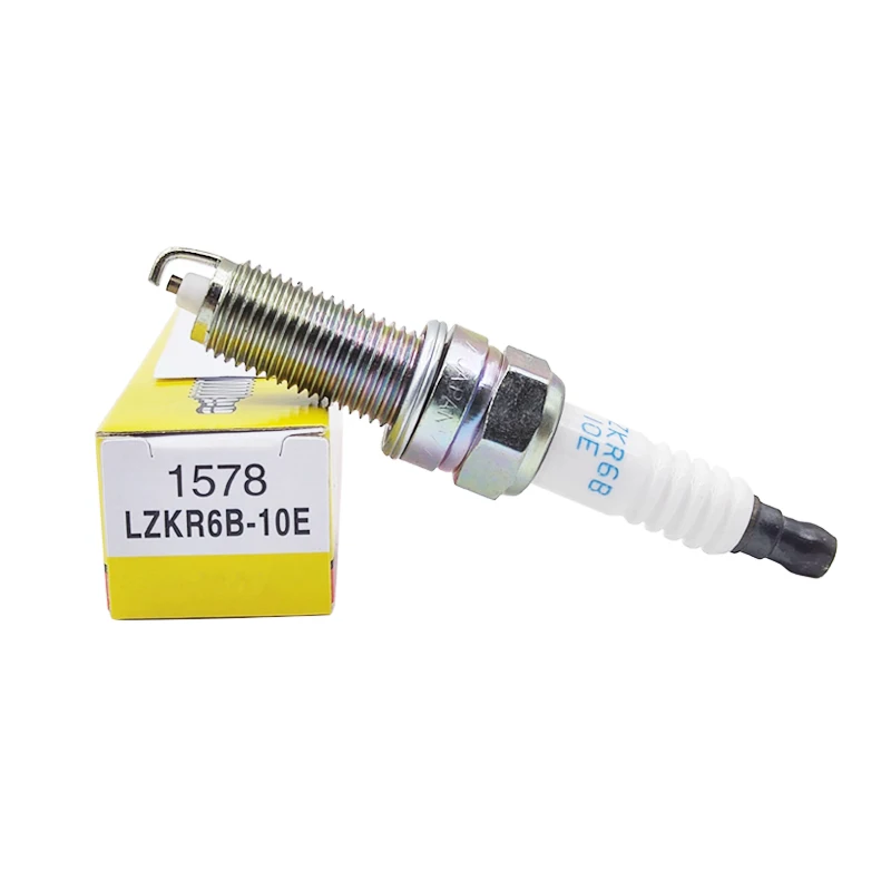 4/20pcs LZKR6B10E 1578 New Spark Plugs For I30 IX20 Elantra Cee'd Soul Rondo Rio Cerato Venga 1.4L 1.6L LZKR6B-10E 18854-10080