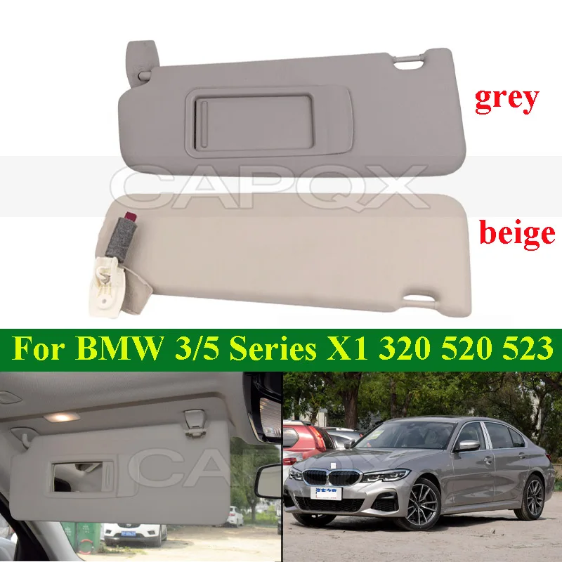 

CAPQX For BMW 3/5 Series F18 520 523 525 528 530 535LI Car Inner Sunvisor Sun Visor Antidazzle Sun Shade Sunshield With Mirror