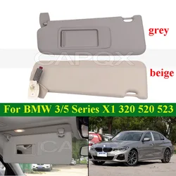 CAPQX For BMW 3/5 Series F18 520 523 525 528 530 535LI Car Inner Sunvisor Sun Visor Antidazzle Sun Shade Sunshield With Mirror
