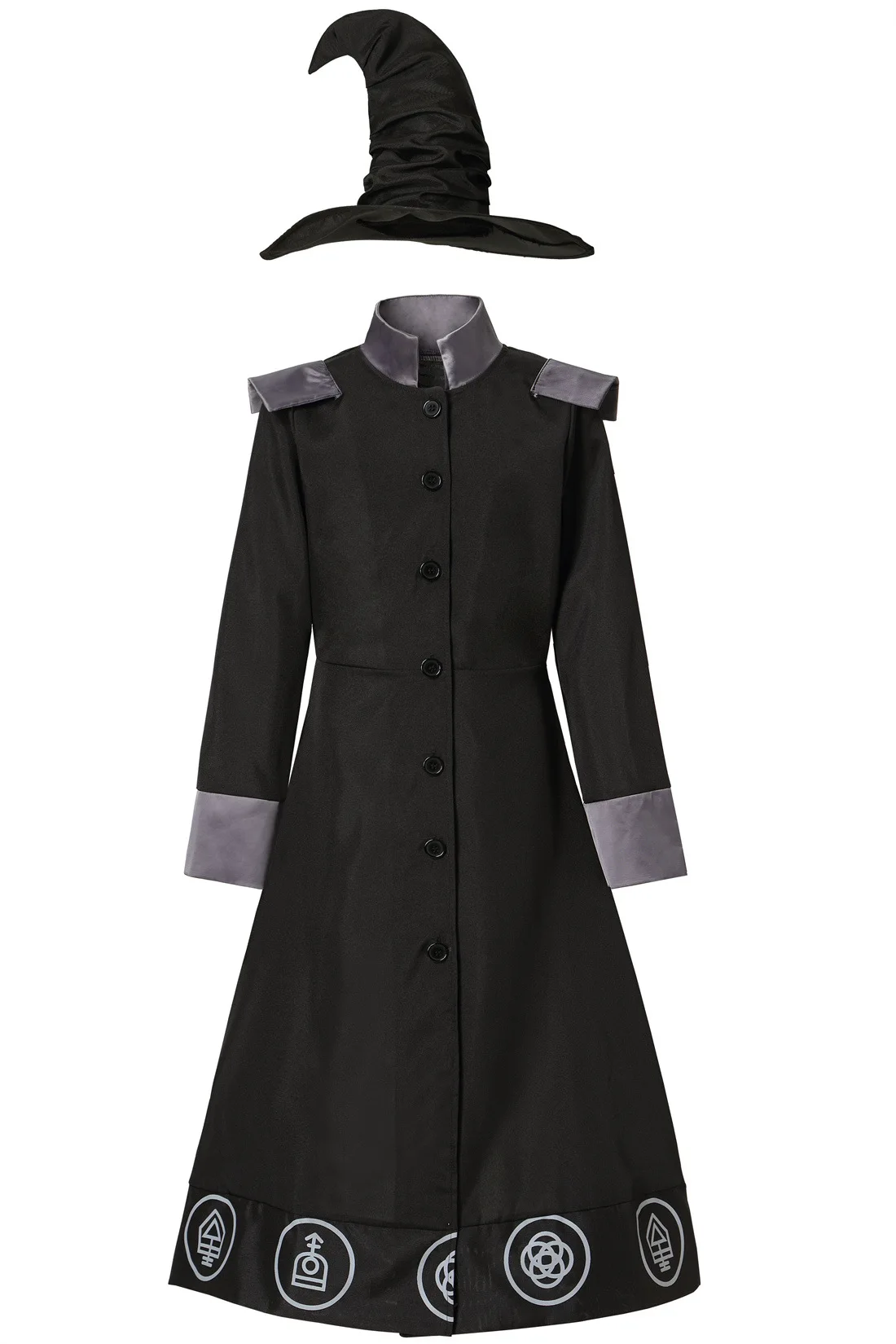 Halloween Cosplay Wizard Adult Party Performance Costume