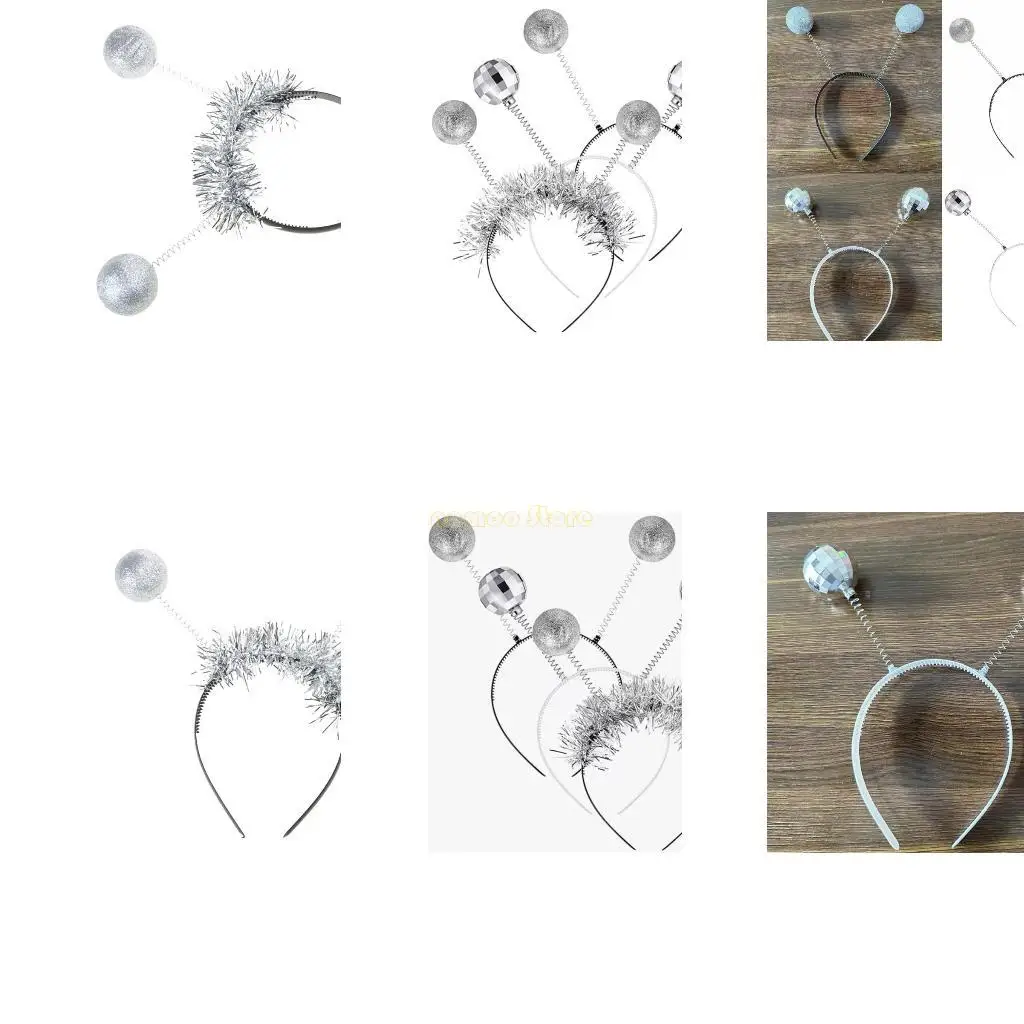 

31BF Halloween Party Headband Adult Holiday Headpiece Funk Party Disco Hairband