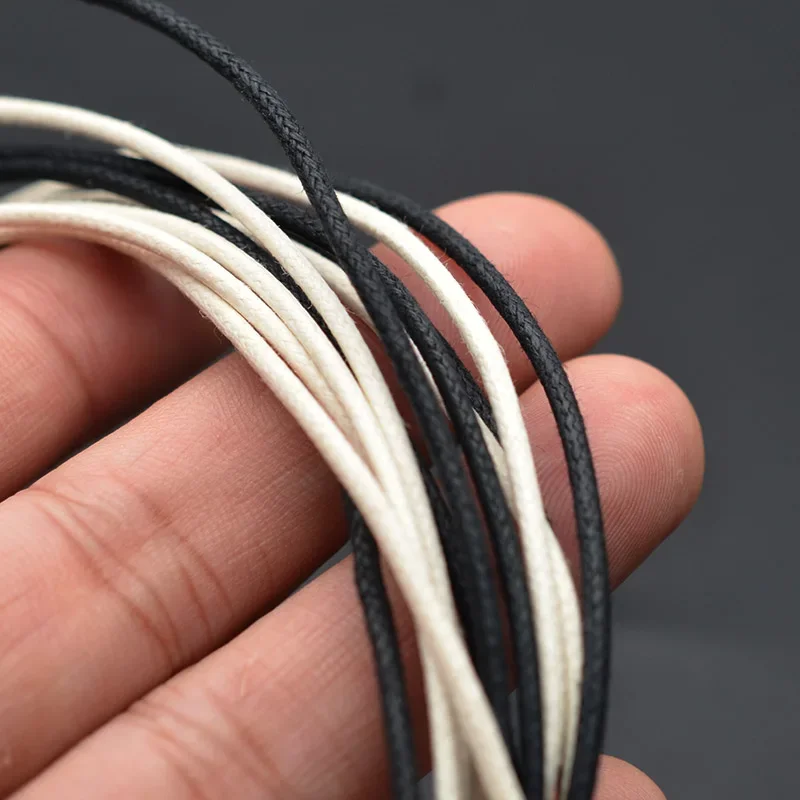 

100 Meter Waxed Covered Pre-tinned 7-strand Pushback Vintage-style Guitar Wire Guitar Parts Instrument Cable