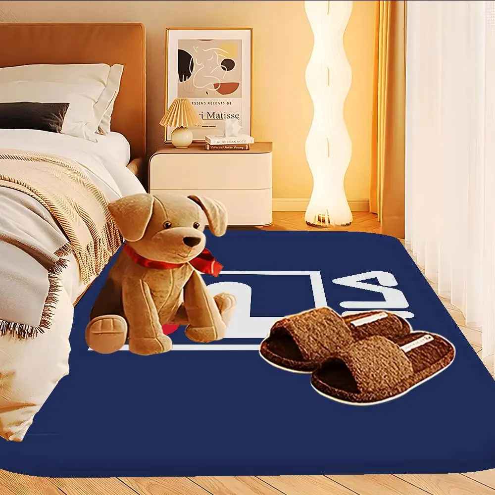 Fashion Trend Brand F-FILA Logo Floor Mat Retro Multiple Choice Living Room Kitchen Rug Non-Slip Modern Home Decor