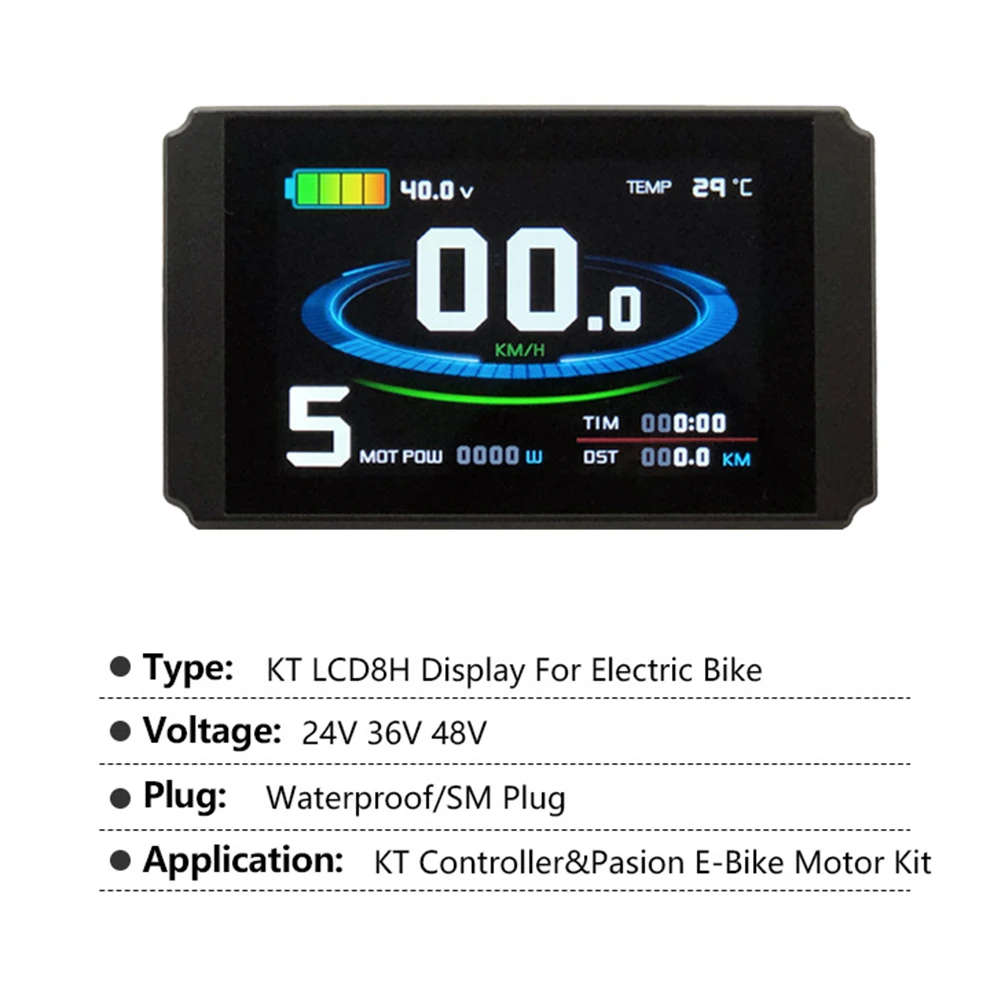 

Screen Display Screen Outdoor Indoor Replacement Waterproof 1 Set Accessories Interface LCD Meter Parts E Bike