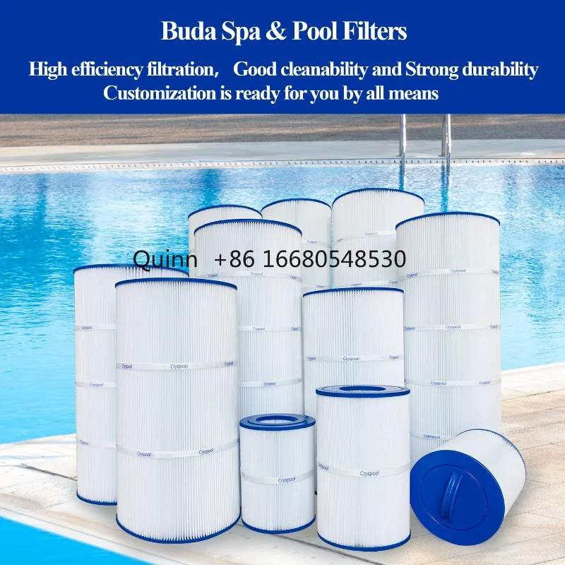 

HCBuda Spa Hot Tub Filter Replacement for Unicel C-8311 Filbur FC-1285 Hayward X-Stream CC1000RE 100 Sq. ft Filtration Area 17