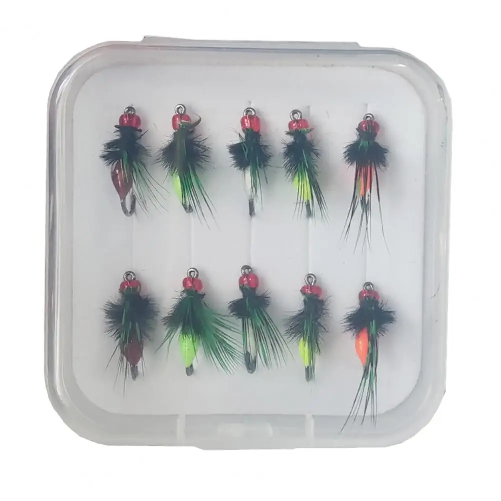 Fake Flies Bait Simulation Poisonous Insect Sharp Hook ABS Fishing Bass Fishing Lure Bait Fly Bait Fishing Tackle