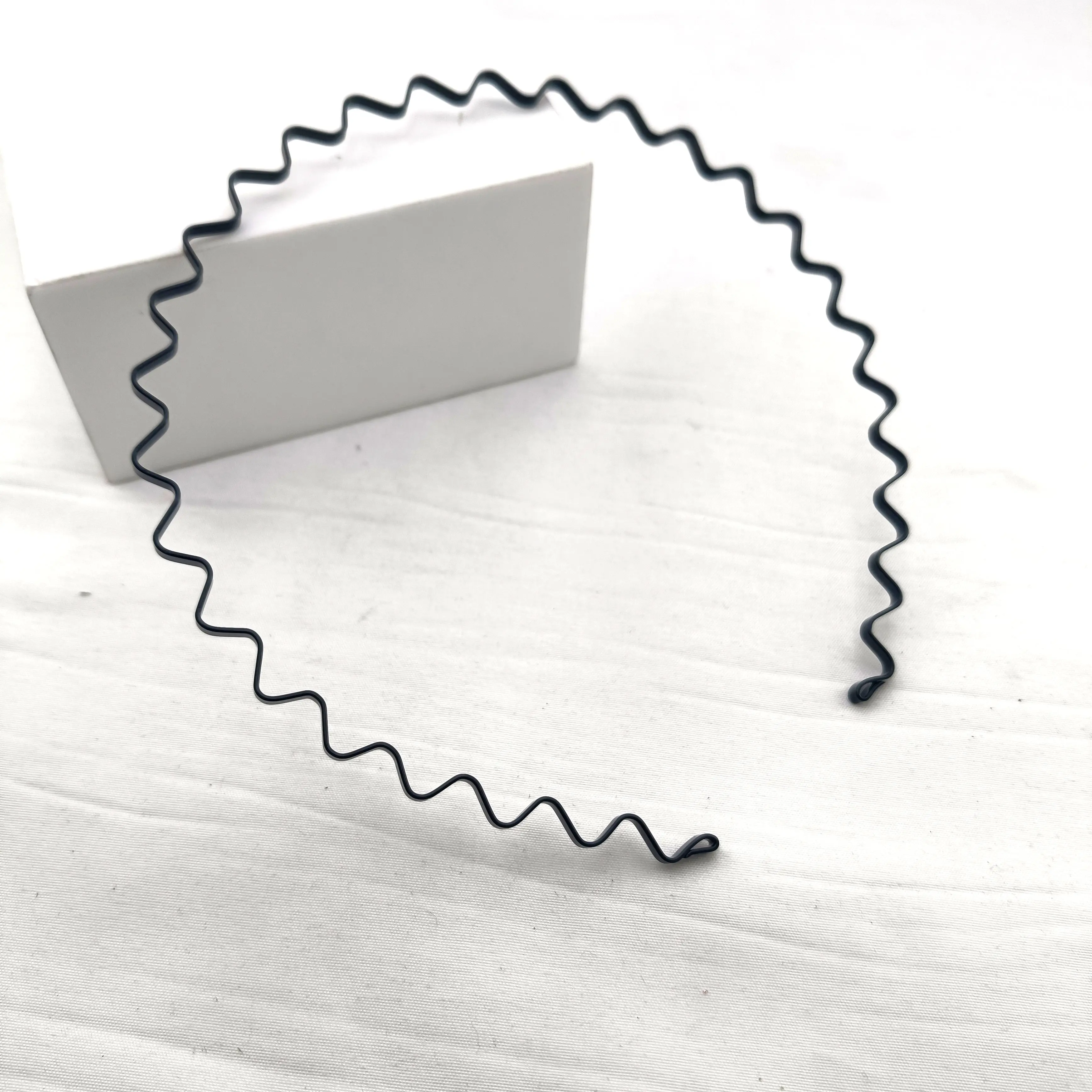 1/3/6/12pcs Fashion Metal Hair Band for Men Women Unisex Black Wavy Hair Head Hoop Band Sports Headband Hairband Accessories