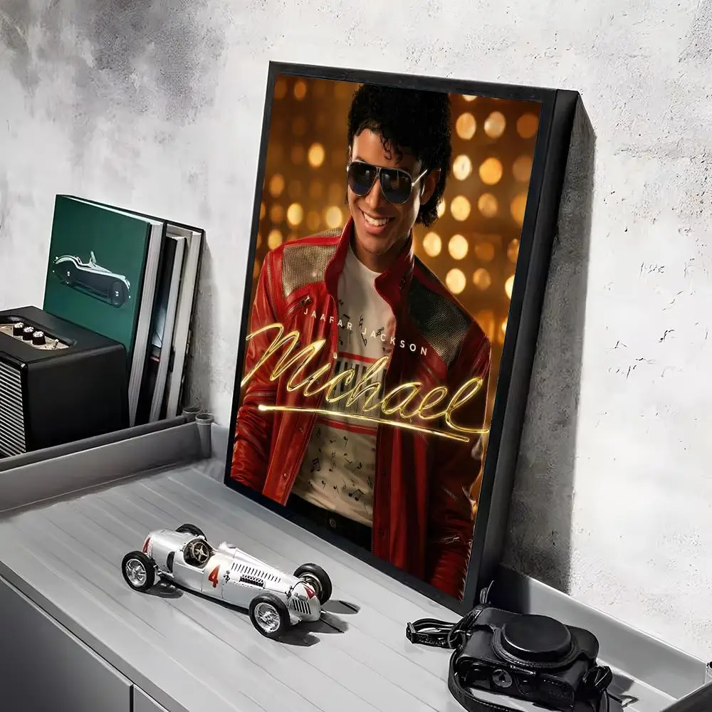 M-Michael J-Jackson Singer Poster-Aufkleber, Gemälde, Wandbild, HD-Wandaufkleber für Schlafzimmer, Wohnzimmer, Zuhause, selbstklebend, Dekor, Geschenk – Detail 19