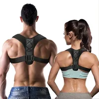 1pc Back Brace Posture Corrector for Women And Men - Adjustable Upper Back Support And Shoulder Back Brace for Neck