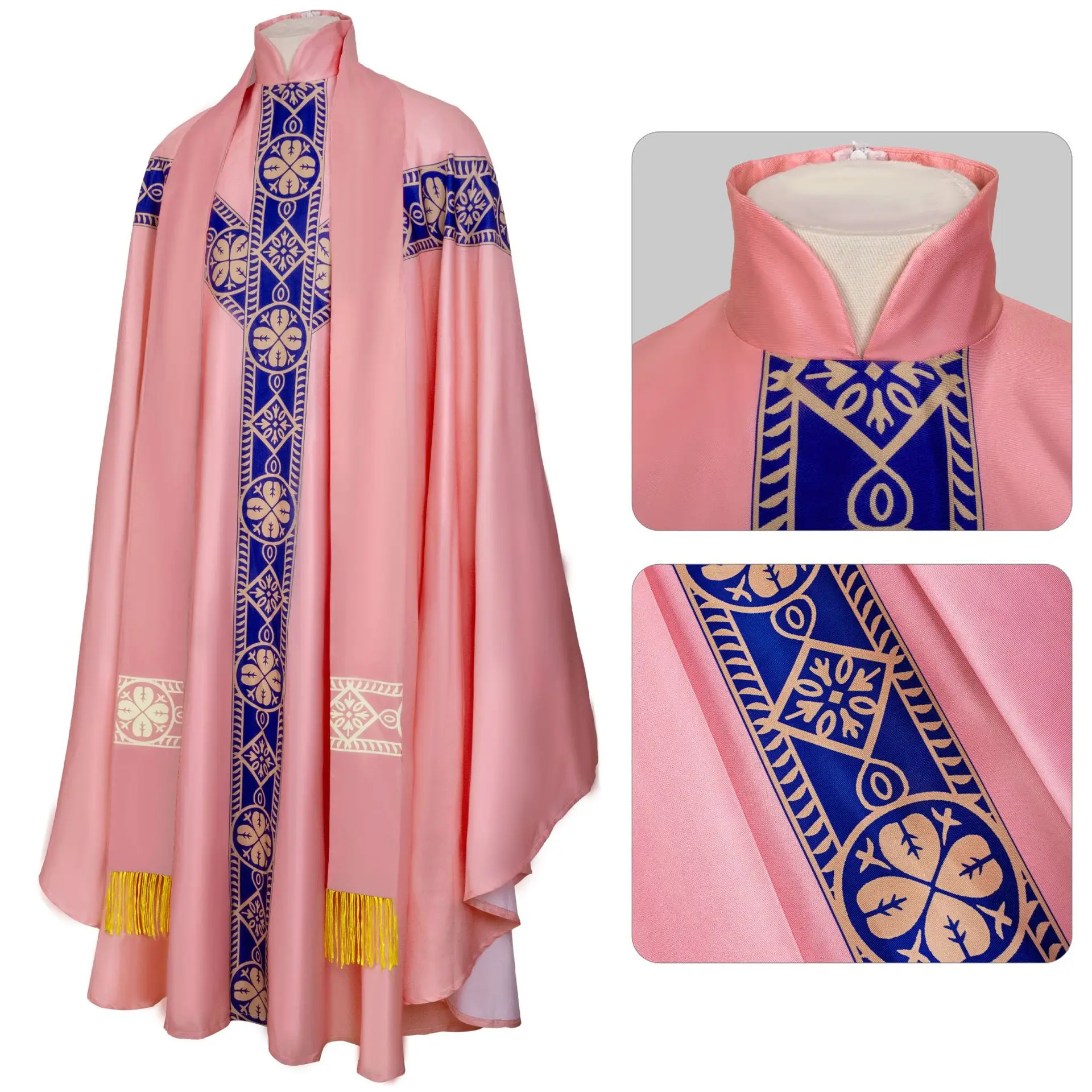 Европа Америка Трансграничные мусульмани Средневековые халаты Священники Молитвенная одежда Сценическое представление