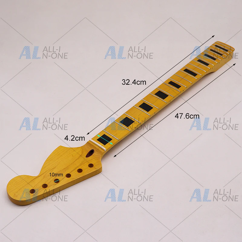 Electric Guitar ST6 String Neck Big Head Gem Hemming Bright Light Handle 22 Frets Guitar