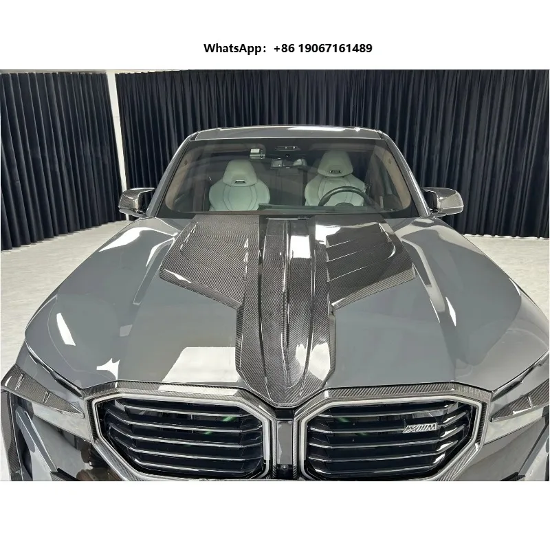 Dry Carbon Fiber Car Hood Facelift Hood Bonnet Engine Cover Front Hood Tuning Body Kit xyl