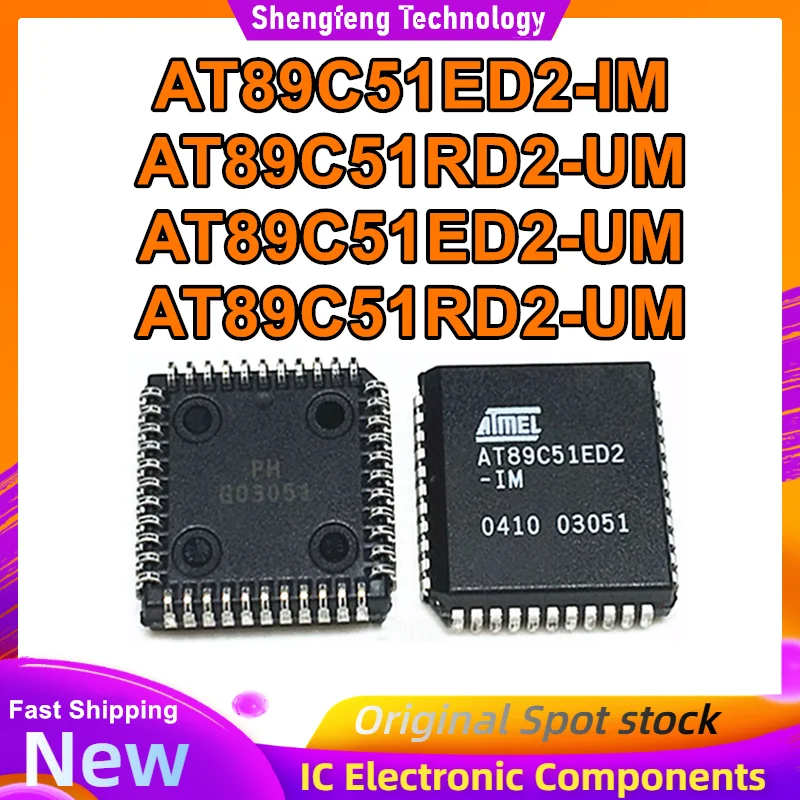 

AT89C51ED2-IM DIP40 AT89C51RD2-UM QFP44 AT89C51ED2-UM AT89C51RD2-UM Чипсет PLCC IC Новый на складе