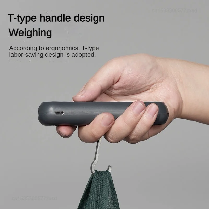 Xiaomi JIMIHOME o wysokiej precyzji ręczna waga elektroniczna 30kg przenośny haczyk na małą skalę JM-G370 wielokrotnego ładowania
