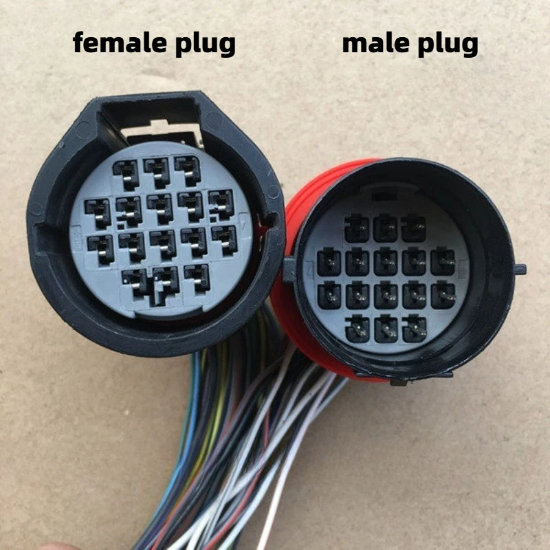 1pcs for Land Rover Headlight Plug Range Rover Evoque Discovery 3 4  for Jaguar Headlight Plug Fully Wired Used Auto Parts