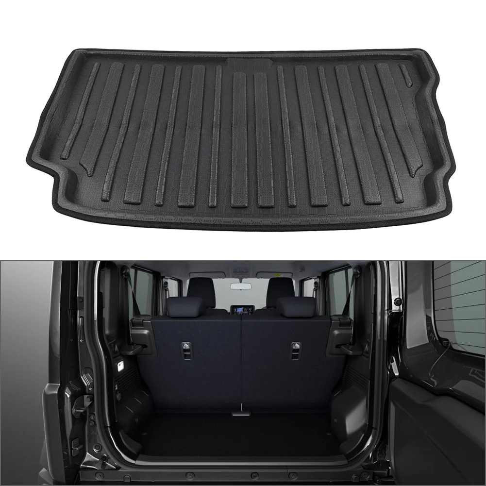 1 Pc Auto Rear Trunk Mat Cargo Floor Tray Boot Liner For Suzuki Jimny JB64 5-Door 2023 2024