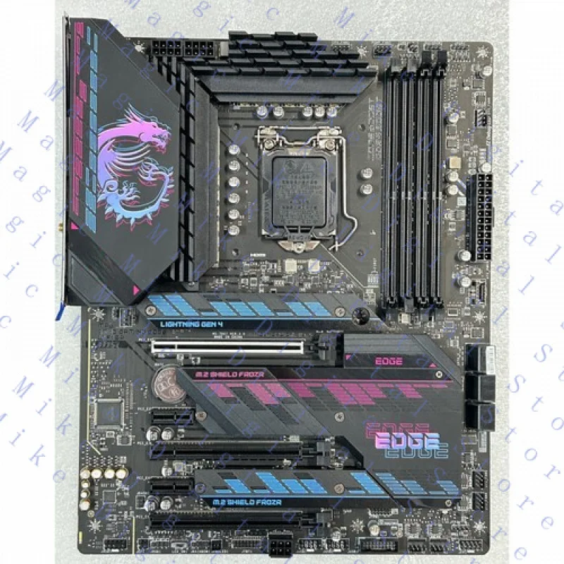 

UU 95NEW FOR MSI MPG Z590 GAMING EDGE WIFI SP LGA 1200 Intel Z590 SATA ATX Intel Motherboard