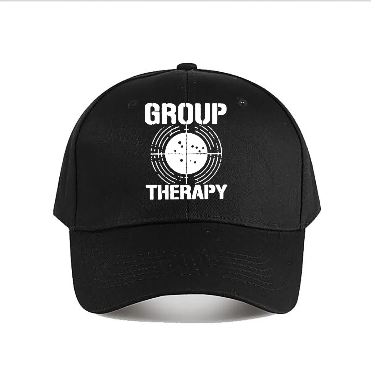 Group Therapy Target Graphic Baseball Cap Fashion Men Sunhat Women's Outdoor Sports Snapback Cap