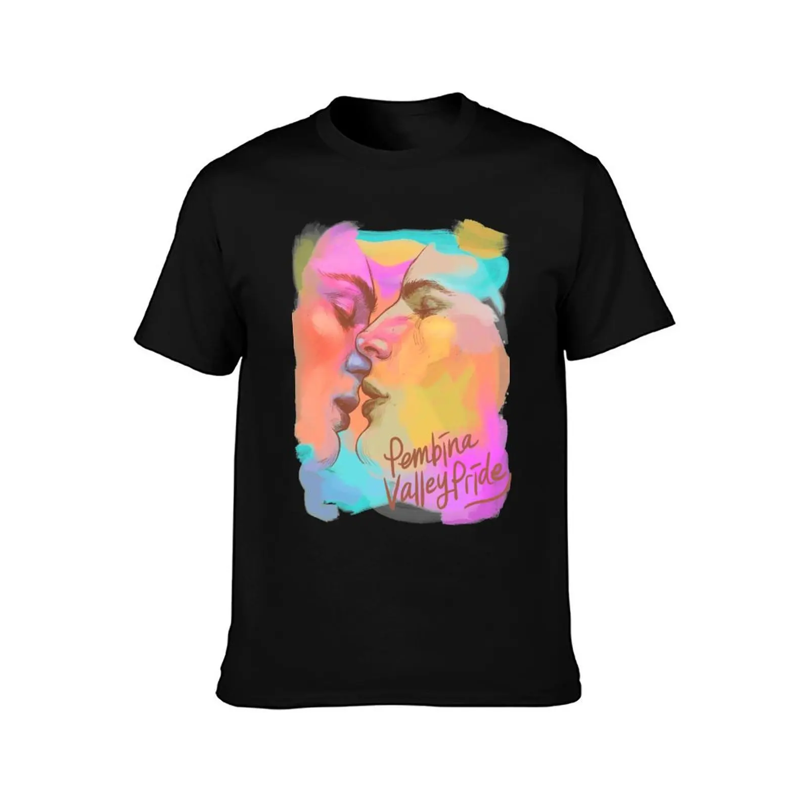 Inside & Out - Pembina Valley Pride - By Ruby Rain T-Shirt Abstract Pattern Print Top T-Shirt