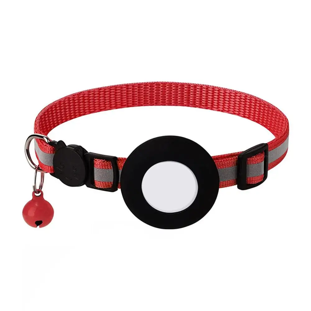 For Airtag Collar For Cats With Protective For Anti Lost Locator Tracker Dog Accessories Reflective Pet Collars G3x5