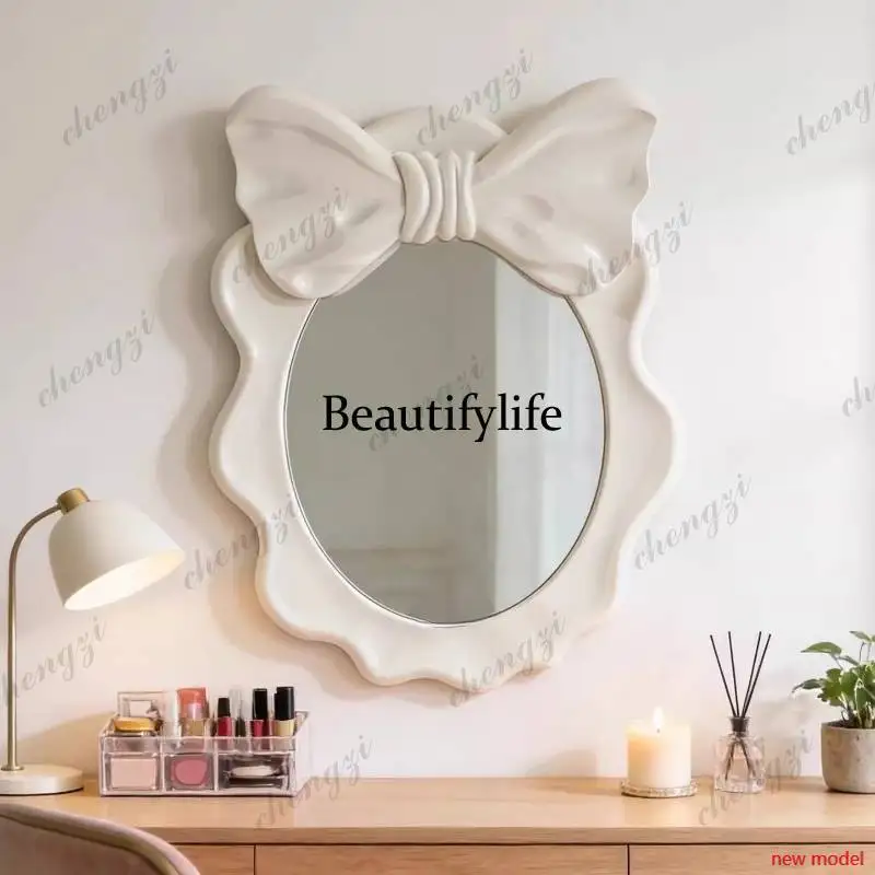 Universal Round Mirror Decor Vanity Bathroom Led Desktop Compact Mirror Decor Bedroom Decorative Espejo De Pie Home Decor IteH17