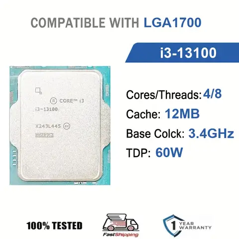 Core i3 13100 Processor -AliExpress