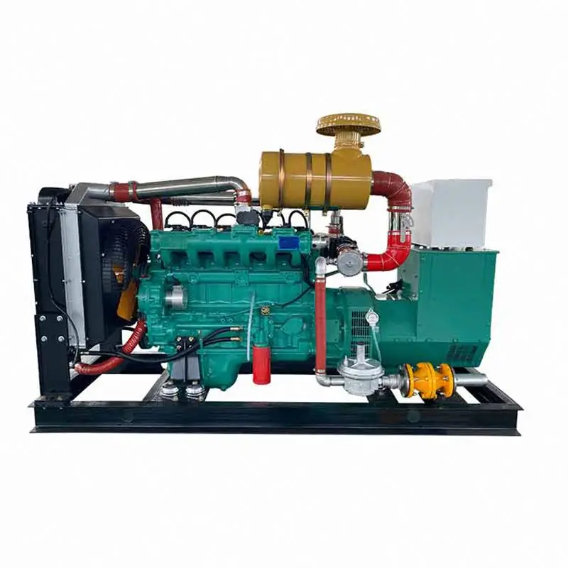 مجموعة مولد الغاز الحيوي للمزرعة ، مشروع 400kW ، 1mw-5 mw