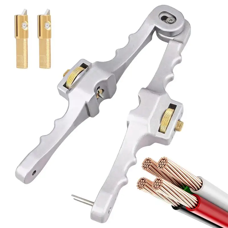 

Wire Stripper Mid Span Cable Stripper Tool Adjustable 4-10mm Jacket Removal Cable Stripping Longitudinal Cable Slitting Tool