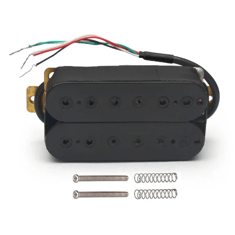 6-String Electric Guitar Pickups Humbucker Dual in Line Adjustable Hex Screw Coil Splitting  Pickup Multi-Colour