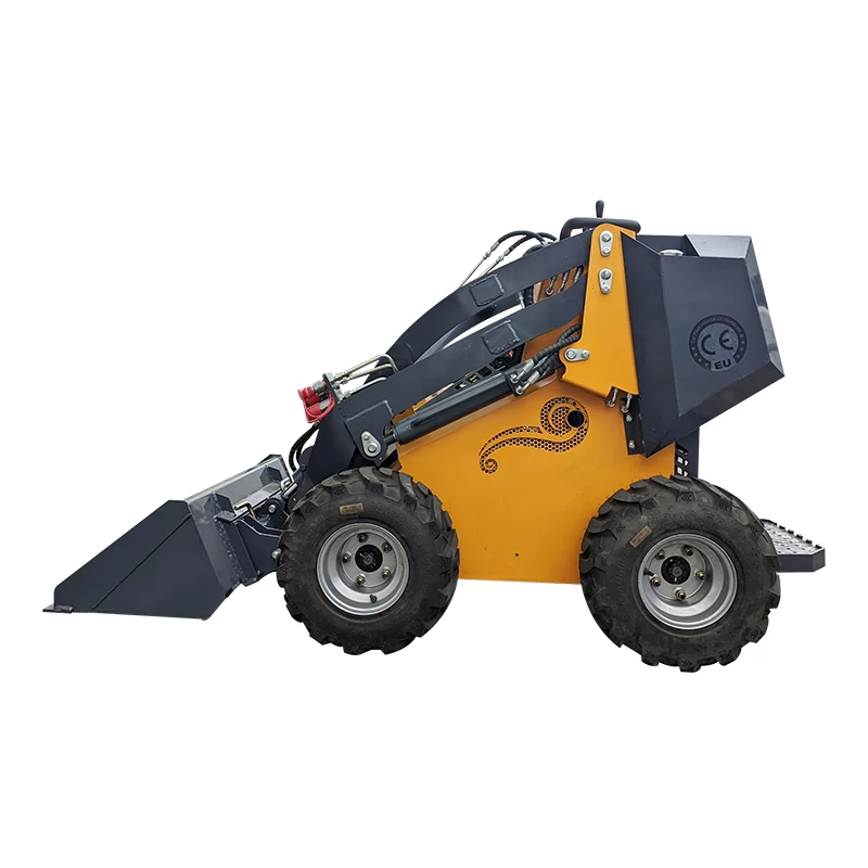 Compact Skid Steer Loader EPA CE Approved, Small Loader for Garden, Farm & Municipal Work