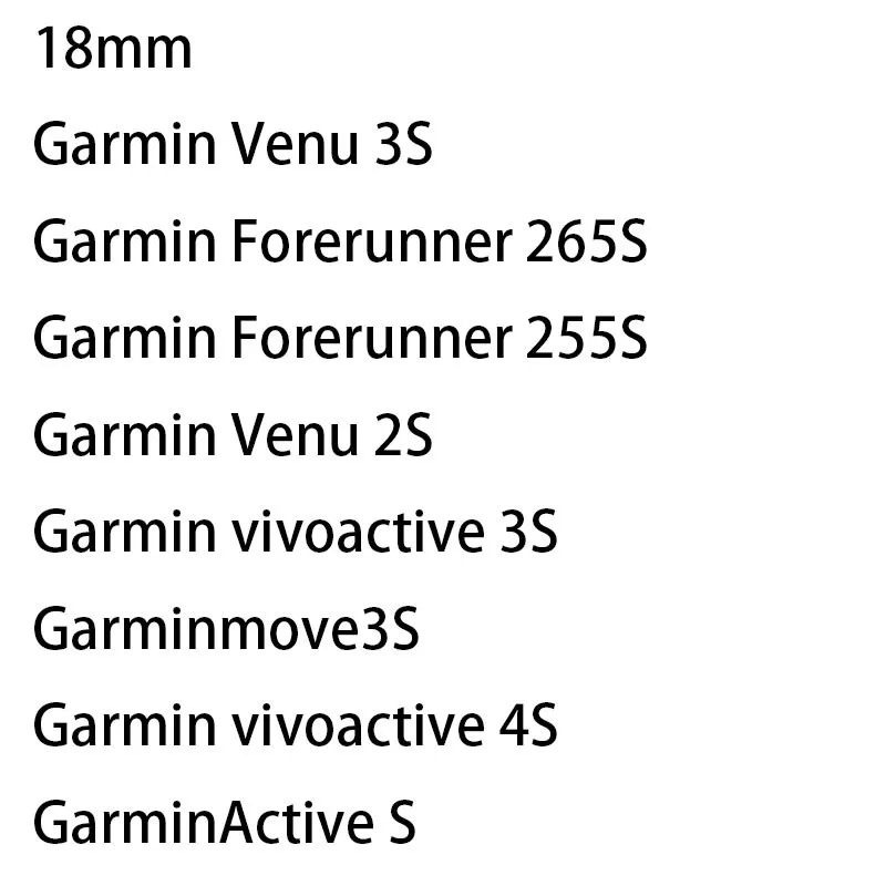 18 مللي متر 20 مللي متر حزام (استيك) ساعة ل Garmin Forerunner 165 55 645 245 Vivoactive 4S Vivoactive 5 3 Venu Sq 2 Plus ملحقات حزام السيليكون