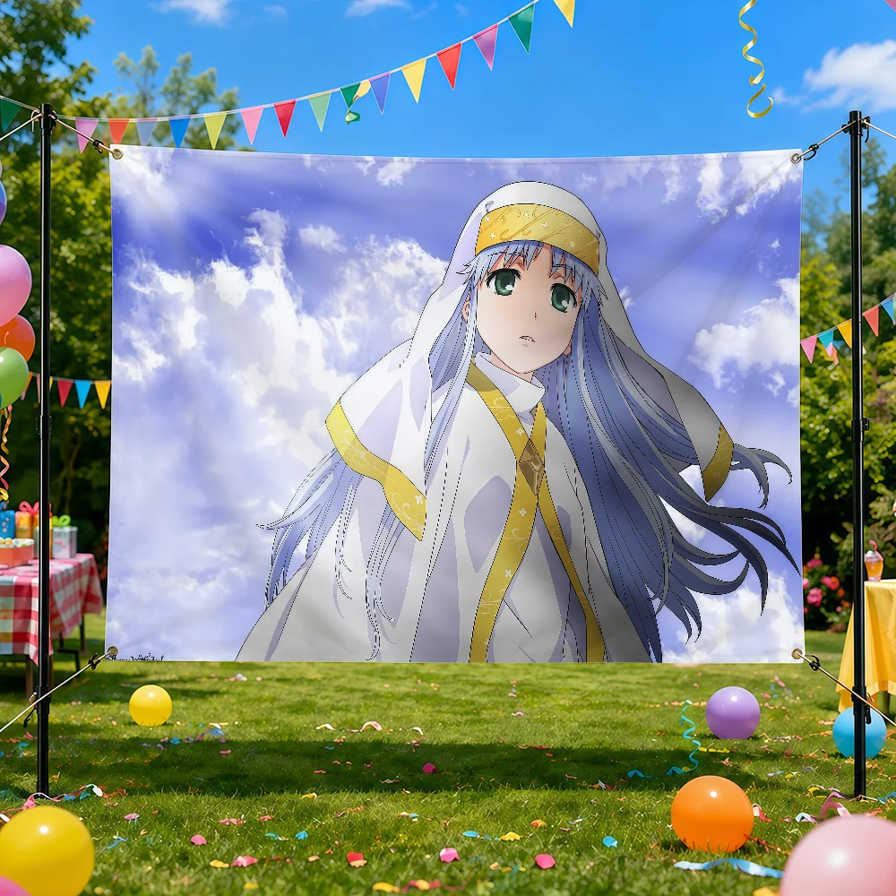 Anime A C-Certain M-Magical I-Index Flag Decorative Home Yard & Garden Decor Banner - Indoor Outdoor Wall Hanging Flag