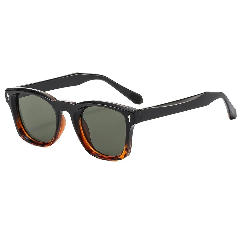 

New Lightweight Jelly Retro Sunnies Sunshade Eyewear Alloy Men Polarized Sunglasses Resin PC Women Anti-UV Glasses Daily