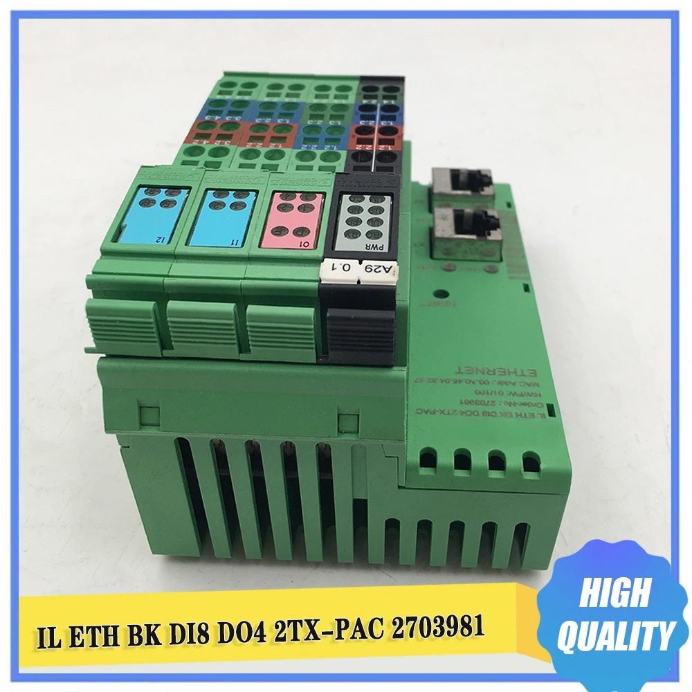 

IL ETH BK DI8 DO4 2TX-PAC 2703981 For Phoenix Power Supply