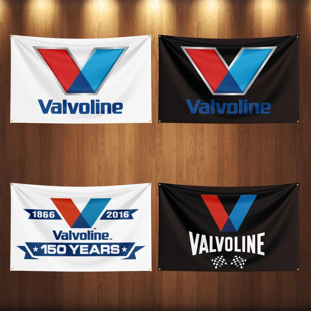 90x150CM Valvolines Oil Gasoline Flag Banners Diesel Fuel Petrol Flag Banners Garage Car Tapestry Flag Garage Outdoor Decor