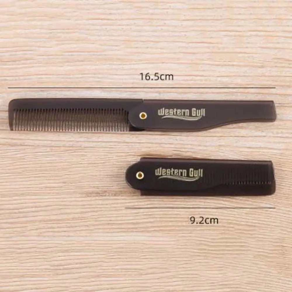 1Pc แบบพกพาพับกระเป๋า Combs สำหรับผู้ชายหัวน้ำมันแบบพกพา Beard Combs ผลิตภัณฑ์จัดแต่งทรงผม Combs สำหรับผู้ชายผู้หญิงหวีพับ