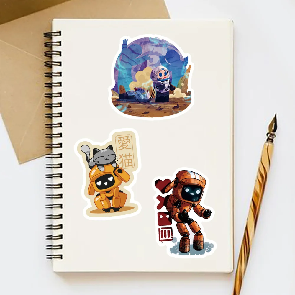 50Pcs Love, Death & Robots Season Series Graffiti Stickers Suitable for Laptop Helmets Desktop Decoration DIY Stickers Wholesale