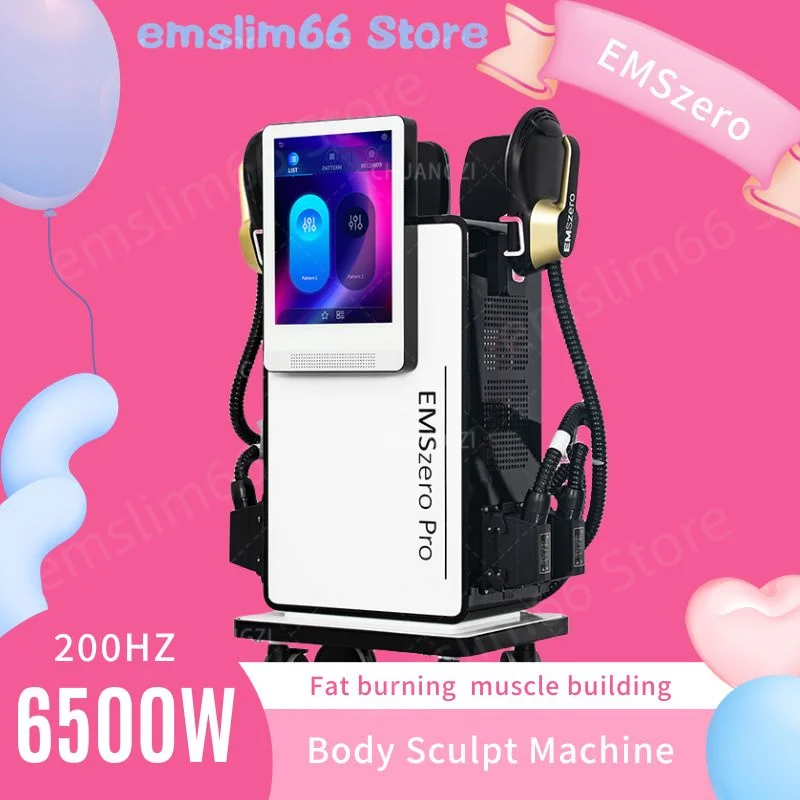 

EMSzero Ultra Machine Professional 6500W NEO Body Slimming Muscle EMS Electromagnetic Stimulate Buttock Toning