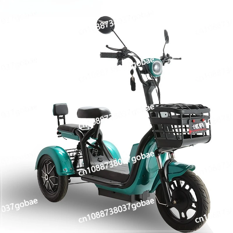 

Electric Tricycle Adult Household Small Mini Transportation Leisure Battery Car
