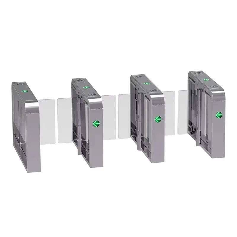 Contrôle d'accès de tourniquet de sécurité à grande vitesse avec la porte faciale de tourniquet de carte pour le bureau de gymnase de métro