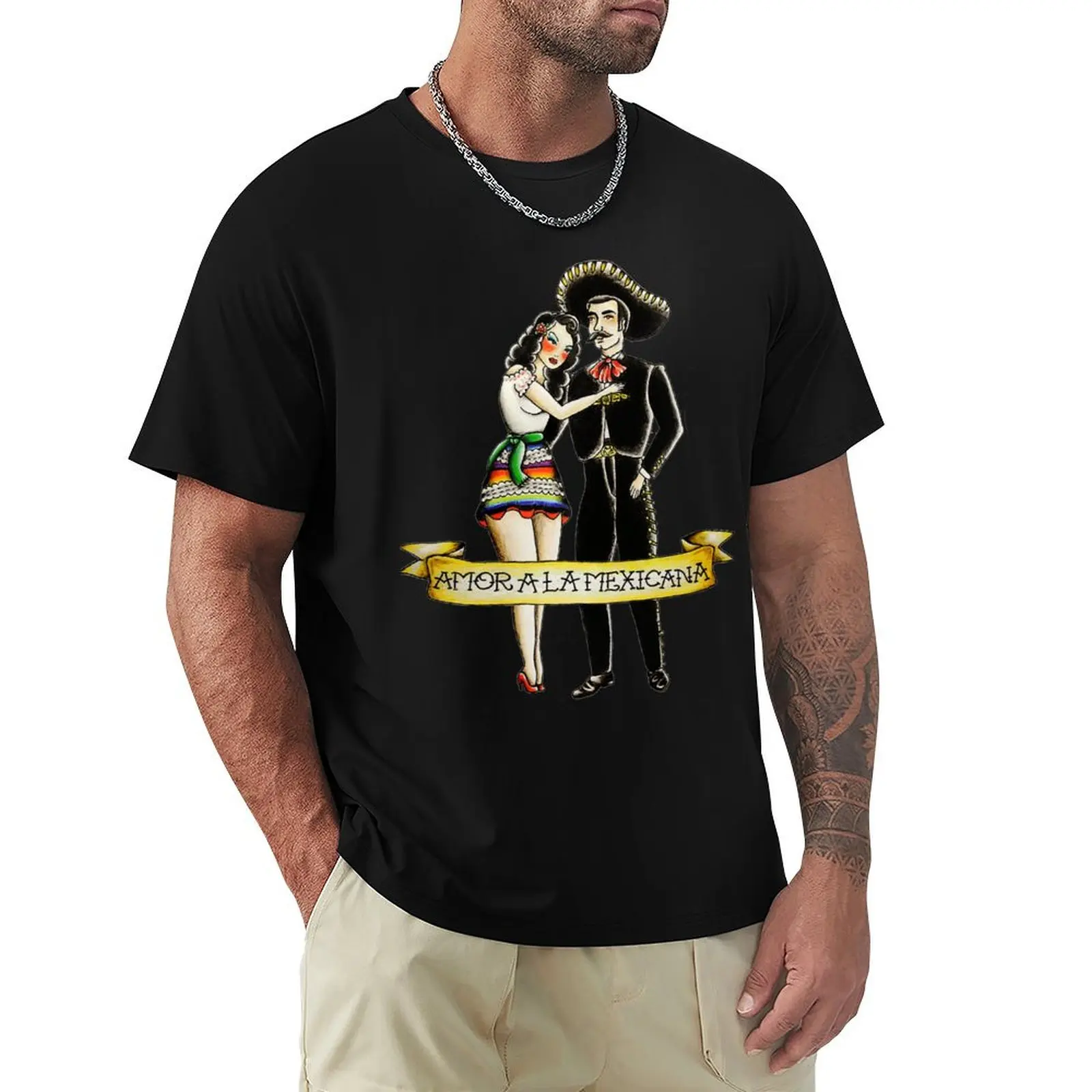

Amor a la Mexicana T-Shirt plus size clothes tshirts personalised cute clothes sweat mens big and tall t shirts