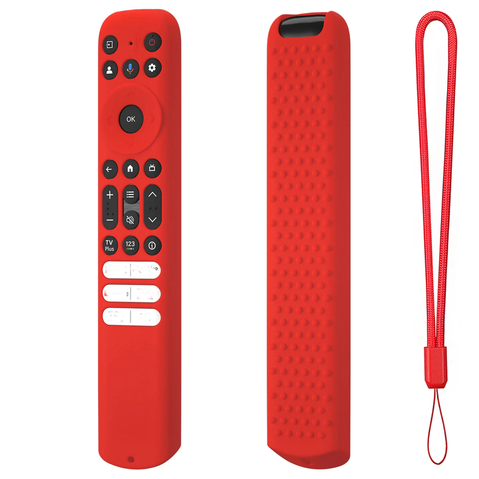 Silicone Remote Controller Case Smart TV Protective Cover Sleeve for TCL RC813 FMB1/RC923 FMB3/RC902V FMR1 FMR4  FMR5