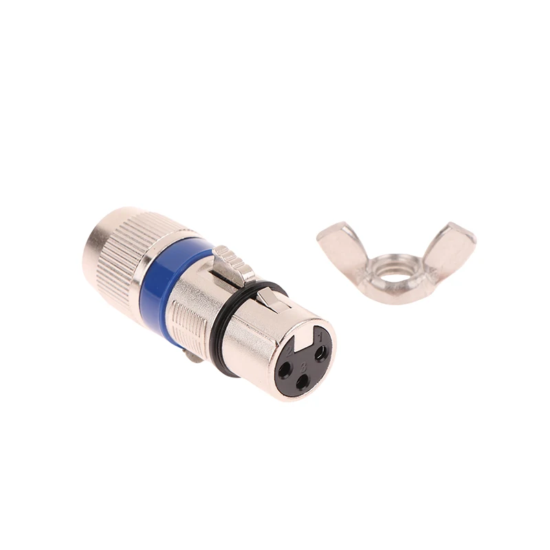 1PCS 3XLR Connector Adapter M8 Mini Telescopic Linear Actuator Parts Reciprocating Mechanism Accessories