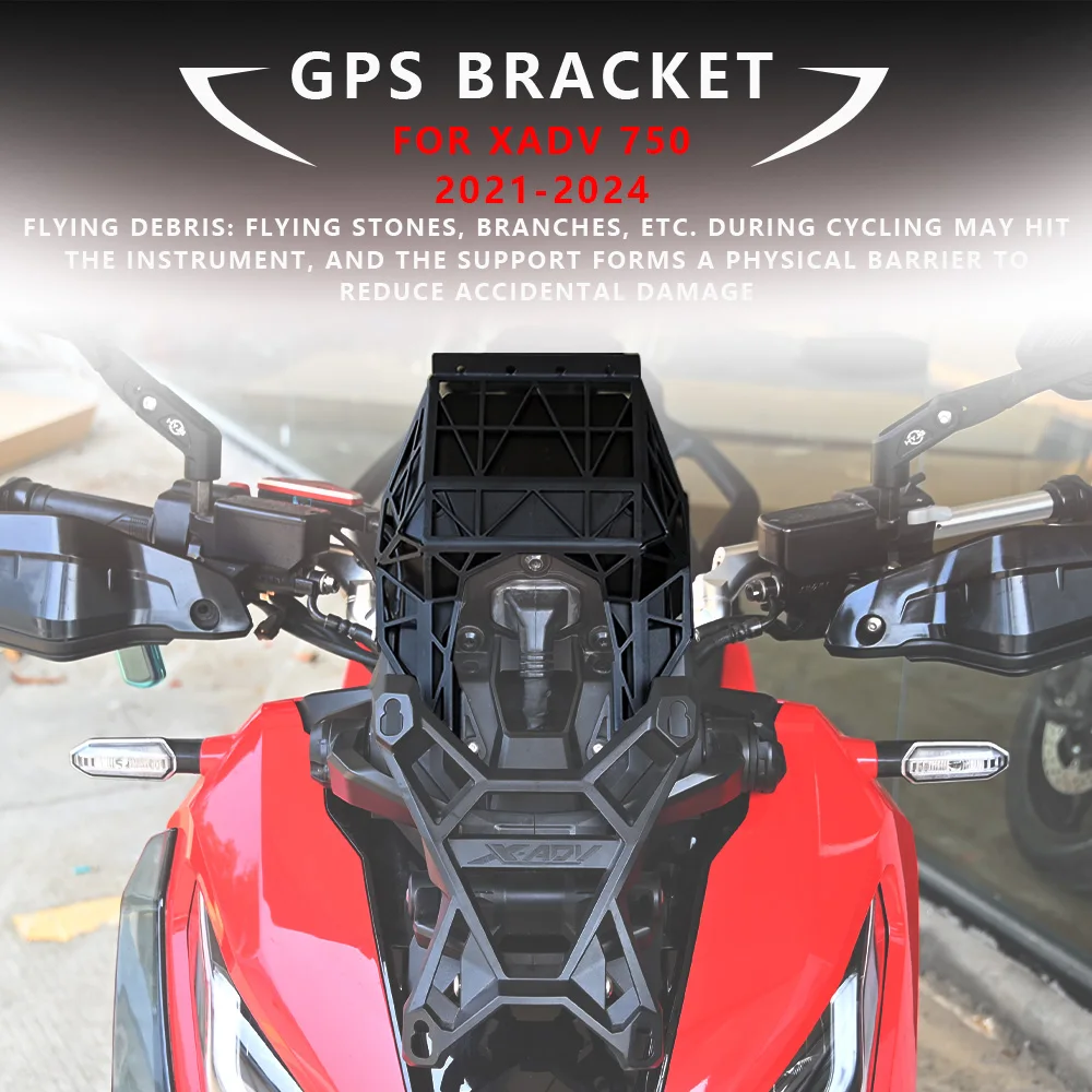 

MTKRACING For HONDA XADV 750 2021-2024 Motorcycle Front Stand Holder Smartphone Navigation Bar Mobile Phone Bracket GPS