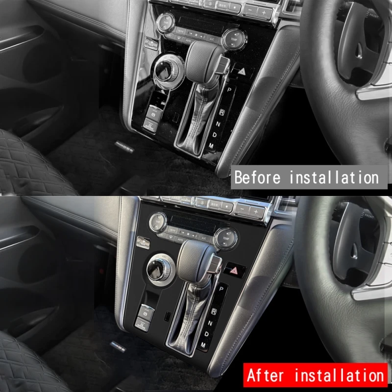 RHD For Mitsubishi Delica D:5 2023 2024 2025 Silicone Interior Accessories Window Lifter Switch Gear Shift Third Water Cup Cover