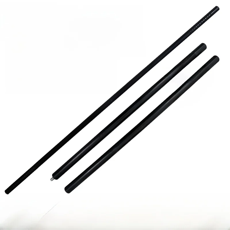 Hardened Extended Combination Police Patrol Batons Martial Arts Double Section Stick Security Self Defense Emergency Tool
